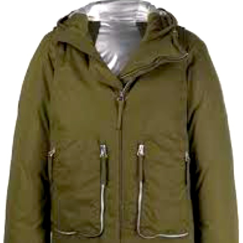 Helmet Lang Down Coat